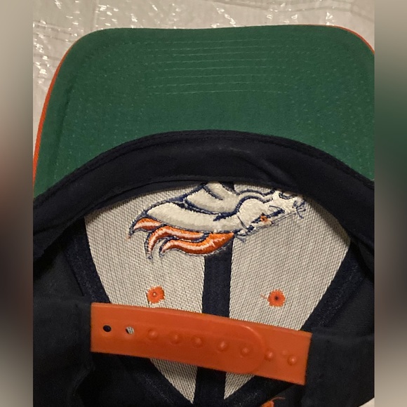 Vintage 90s Denver Broncos adult SnapBack football hat cap one size - Picture 6 of 7